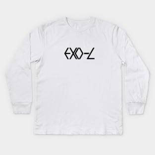 Exo L Kids Long Sleeve T-Shirt